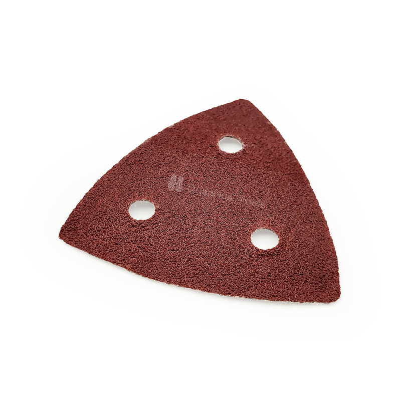 Amplas Segitiga Pemoles Kayu Tahan Aus 80*80Mm